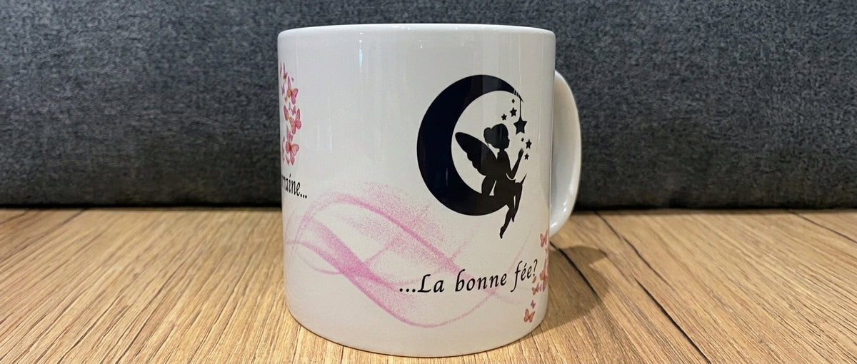 Mug personnalisé “Veux-tu être ma marraine ?” – Cadeau annonce naissance original
