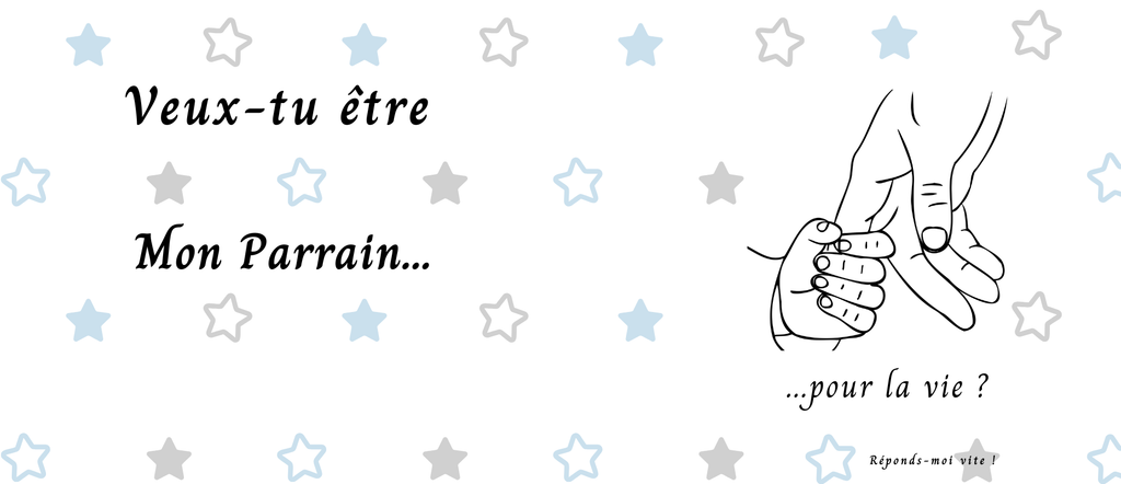 Mug personnalisé demande parrain – “Veux-tu être mon parrain ?”  Cadeau annonce grossesse